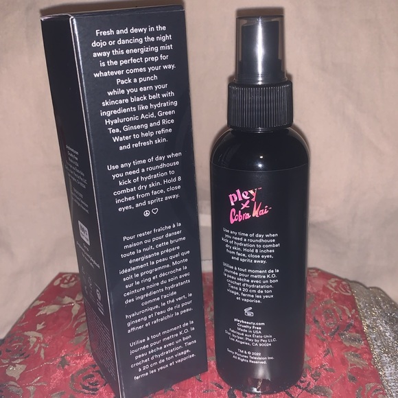 ✨2 available ✨ Pley x Cobra Kai NIB Energizing Facial Mist - Picture 2 of 3